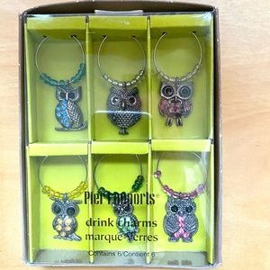 Pier 1 Imports Dining - Wine Charms 6 Piece New in Box Pier 1 Imports Dining - Wine Charms 6 Piece New in Box